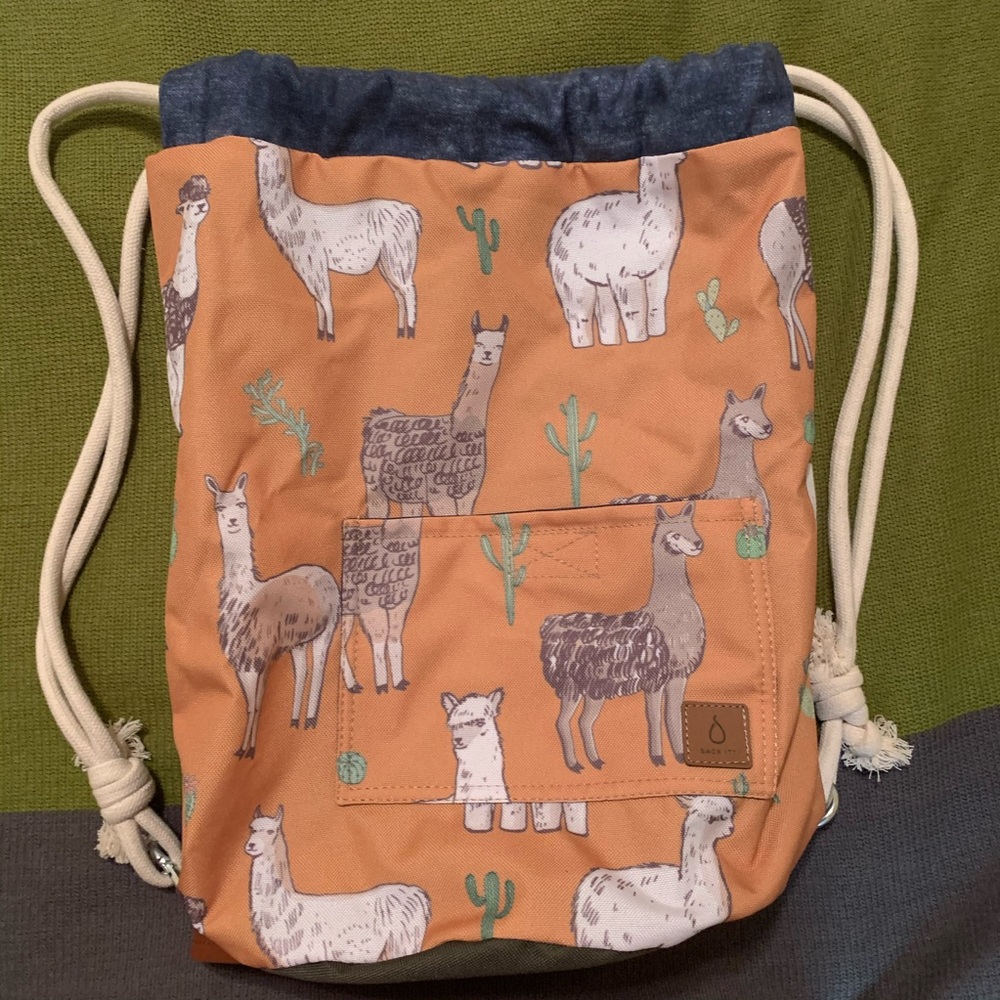 NWOT Brand New Reversible funky backpack - Picture 2 of 8